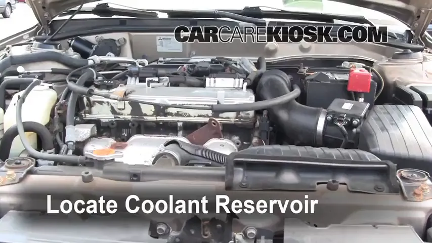 2002 Mitsubishi Galant ES 2.4L 4 Cyl. Coolant (Antifreeze)